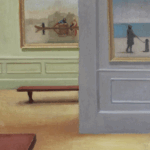 painting of museum scene